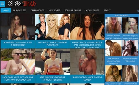 Nude Celeb Videos - CelebJihad Review & Similar Porn Sites - Prime Porn List