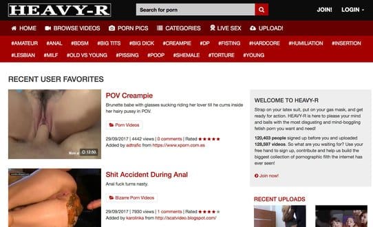 Heavy-R Review & Similar Porn Sites - Prime Porn List